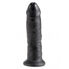 Чёрный фаллоимитатор 9" Cock - 22,9 см.